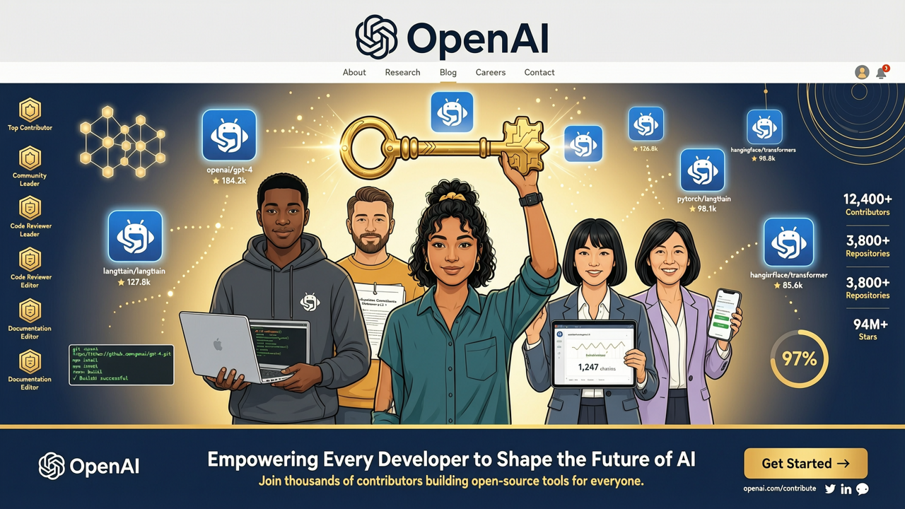 OpenAI把Codex免费送给开源维护者：6个月Pro+API额度，你符合条件吗？封面