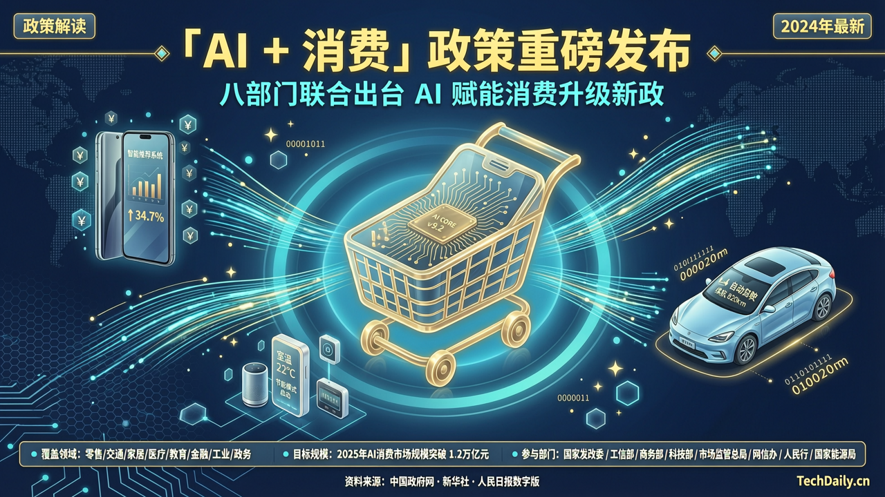 AI卖不动了？八部门联手出招，这盘棋比发钱狠多了