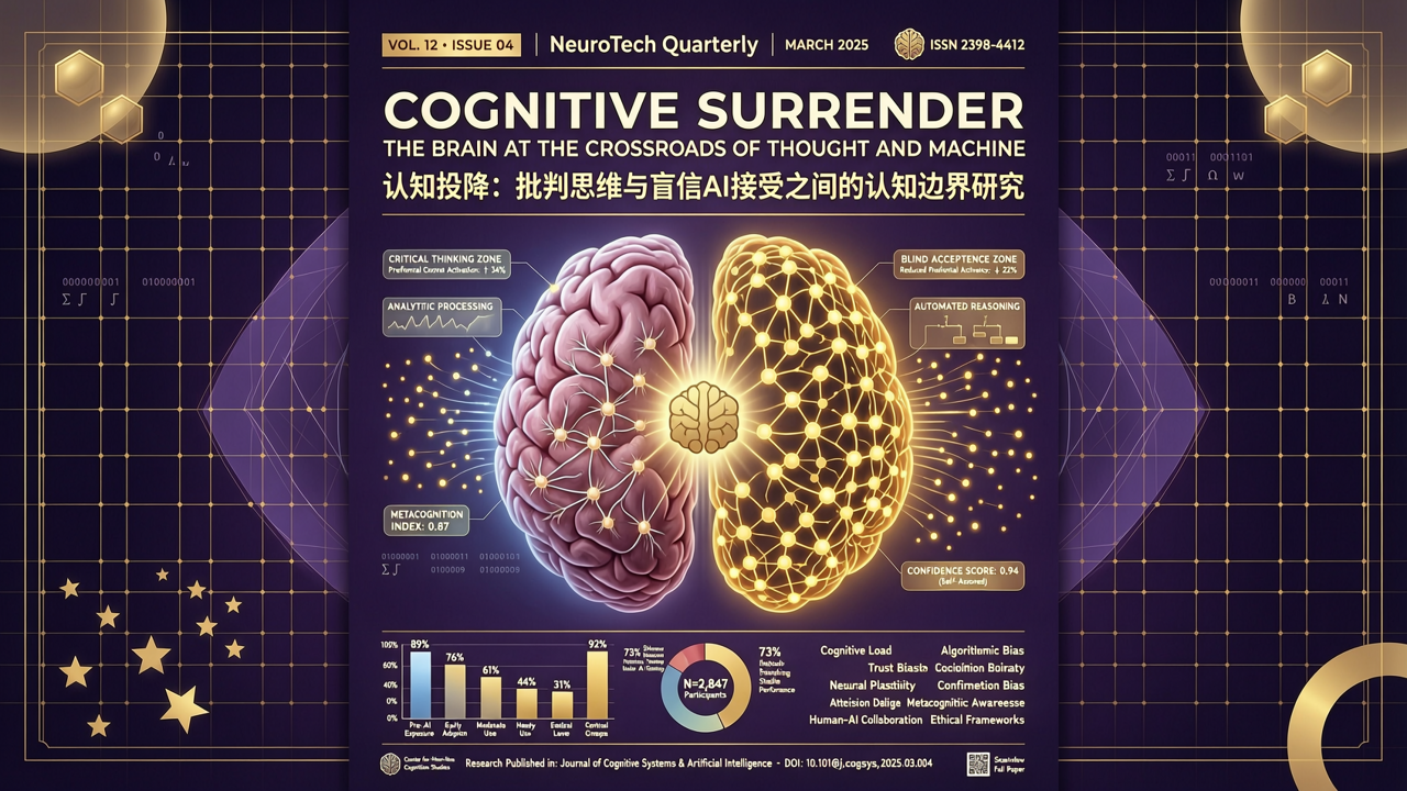 当AI比你更「像人类」：宾大研究揭示我们正集体缴械自己的思考能力