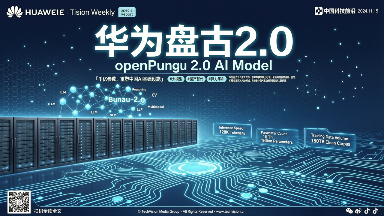 余承东重回AI战线亮剑:华为盘古2.0凭什么敢喊\