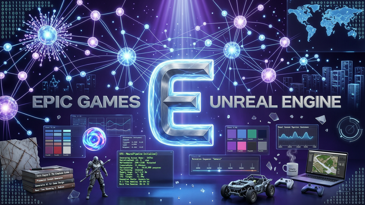 Epic 预告 Unreal Engine 6：生成式 AI 深度集成，游戏开发迎来范式革命