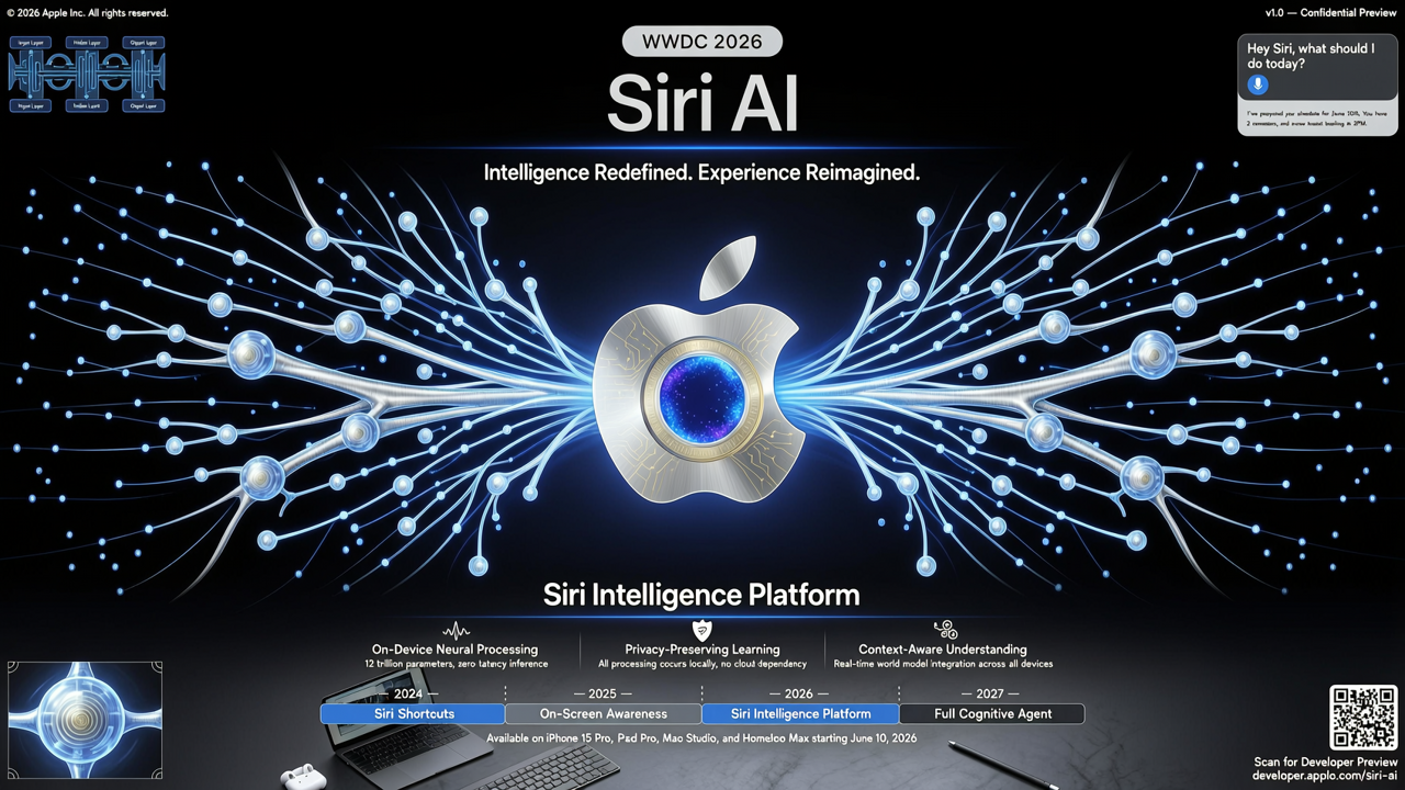 WWDC26全面解析:Siri AI终于落地,库克完成「最后一舞」