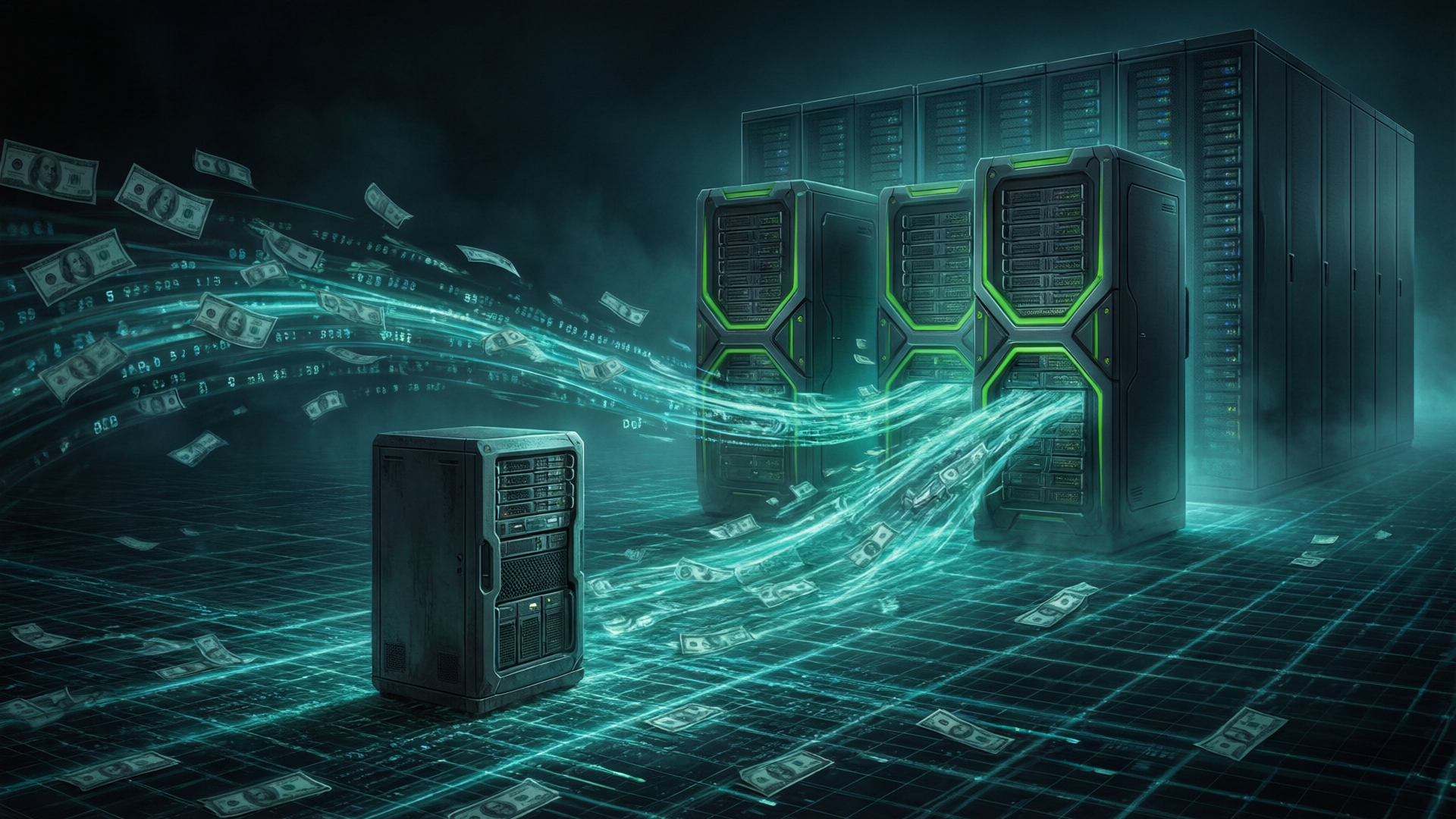 Lambda 借来 10 亿美元买 NVIDIA 芯片，全部租给微软：AI 算力次贷的信号封面
