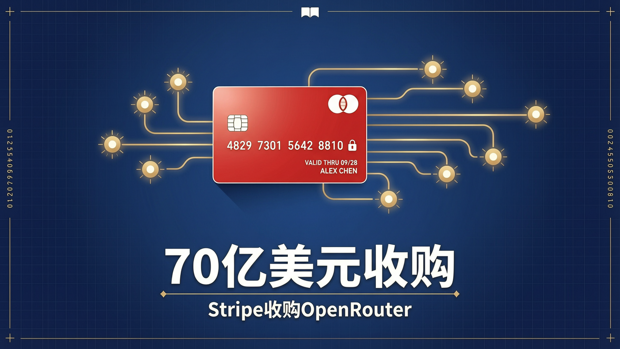 Stripe 70亿美元收购OpenRouter：AI版Stripe被支付巨头吞下，开发者网关要变天封面