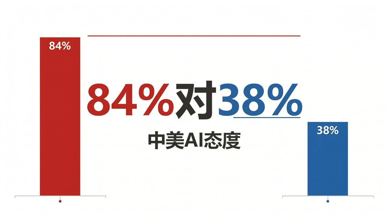 斯坦福AI Index 2026：84%中国受访者对AI兴奋，美国仅38%，46个百分点的差距藏着什封面