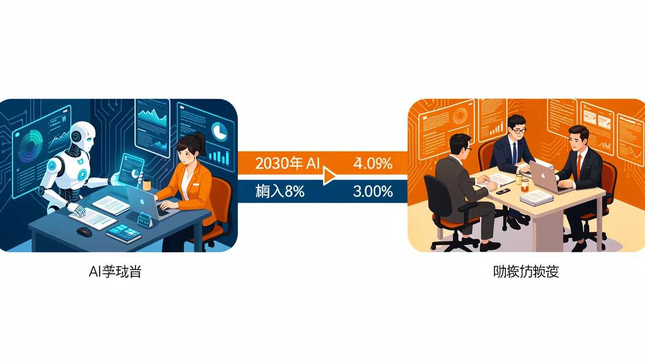 AI 能推 GDP 32% 但冲击认知工作配图