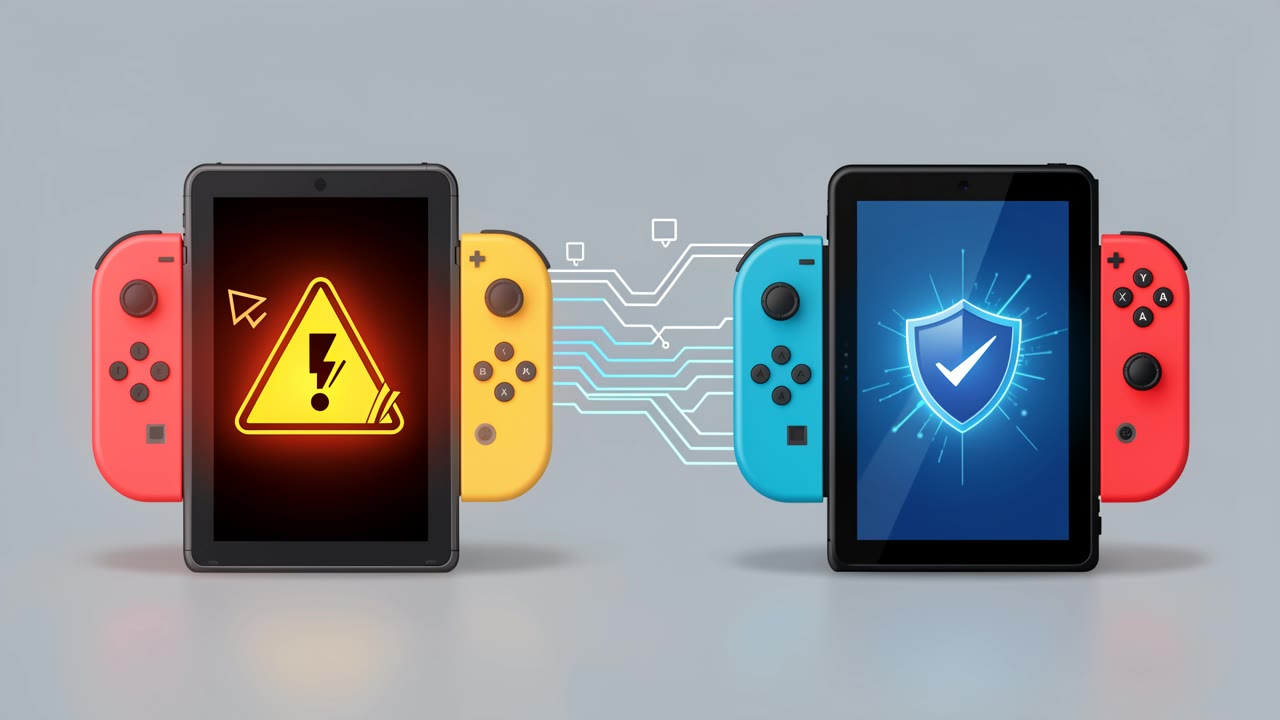 Switch 漏洞修复：任天堂紧急更新配图