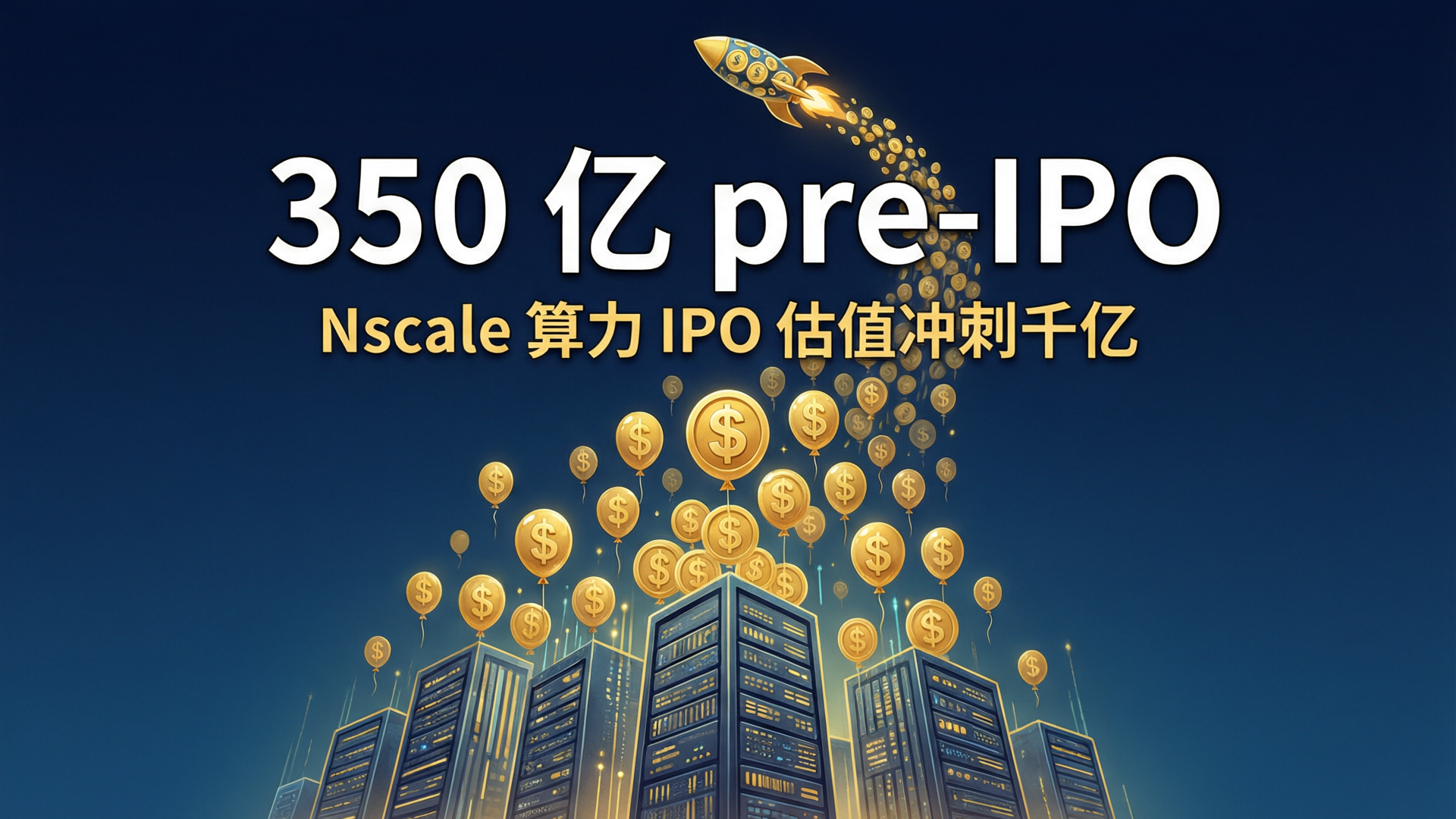 Nscale 寻求 35 亿美元 pre-IPO 融资：刚和 Anthropic 签下 450 亿算封面